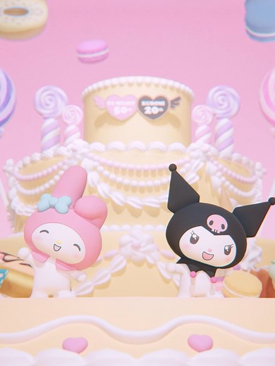 Celebrate My Melody and Kuromi's Anniversary Together!