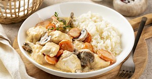 Blanquette de volaille au curry