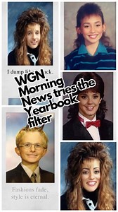 4.2K views · 165 reactions | The WGN Morning News B-Team tries the yearbook filter! 六‍藍 | Marcus Leshock | Facebook