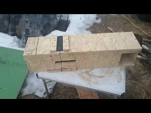 Lynx exclusion devices for marten and Fisher trapping, #160 boxes