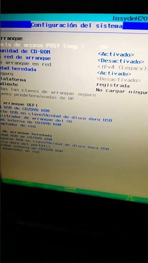 cómo configurar la BIOS para que arranque desde una USB