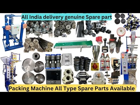 Spare Parts Pouch Packing Machine All Type Packing Machine Parts Available And Service #spareparts