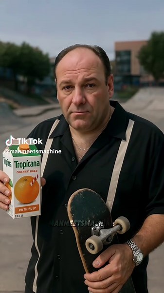 Woke up this morning 🥩 #sopranos #tonysoprano #tonyhawkproskater #skateboarding