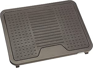 Amazon Basics Under Desk Foot Rest - Black