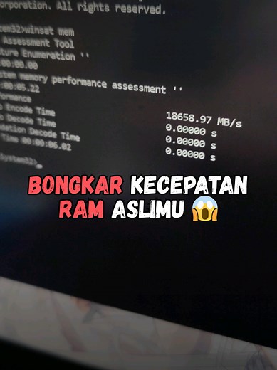 Cara Cek Speed RAM Laptop Tanpa Install Software