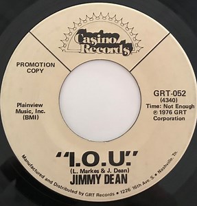 Jimmy Dean - I.O.U.