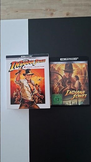 Meine komplette Indiana Jones 4K Ultra HD Blu-ray Sammlung!