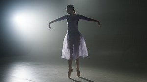 Ballerina Dancing On White Background Beautiful Stock Footage Video (100% Royalty-free) 1081489475 | Shutterstock