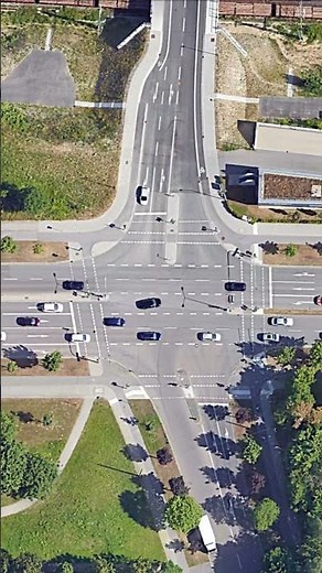 Was ist eine Schutzkreuzung? Die sicherste Kreuzung für Radfahrer!