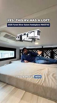 Two Story RVs Pt 2 #rv #rvlife #rvliving #rvtravel #lofts #campingworld #rvreview #camper