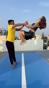 1.7M views · 9.3K reactions | New partner backflip #reelsfbviral #reelsfb #reelsviral #couplegoals #acrobatics #action #gymnastics #parkour | Hoshiyar Singh | Facebook