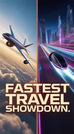 Airplane OR Hyperloop Which one is Faster | Must Watch