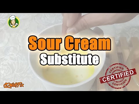 SOUR CREAM SUBSTITUTE Recipe