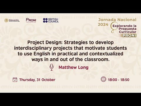 Project Design: Strategies to develop interdisciplinary projects that motivate students