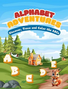 Alphabet Adventures Workbook | Fun ABC Tracing, Coloring & Learning Activities for Kids! - Etsy