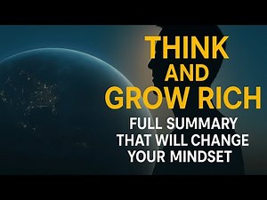 Think and Grow Rich by Napoleon Hill – Full Summary That Will Change Your Mindset