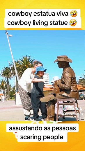 Discover the Cowboy Living Statue Experience