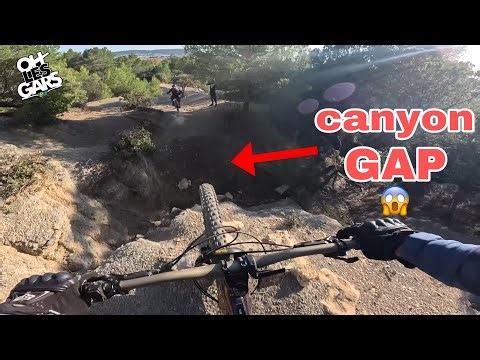 CANYON GAP VTTAE sur la dh de st come