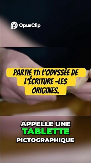 Partie 11: L'odyssée de l'écriture -Les origines. #fyp #explorepage #documentary