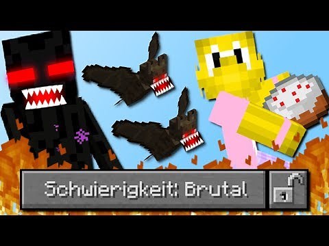 Schwierigkeit: Brutal! (Neue Schwierigkeit in Minecraft)