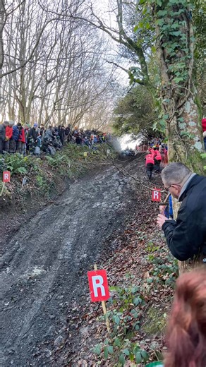 Phil ‘of the hill’ Tucker having a noble attempt at Simms Hill on last weekend’s Exeter Trial in his well-campaigned TR3A. | Triumph TR Register Car Club