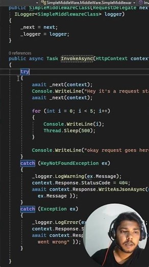 This middleware pattern saves your API from chaos #exceptionhandling #webdevelopment