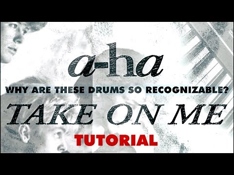 Aha - Take On Me | DRUMS | Tutorial