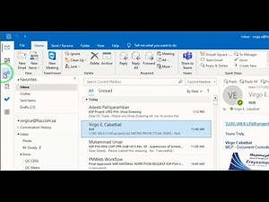 How to move outlook navigation bar from side to bottom