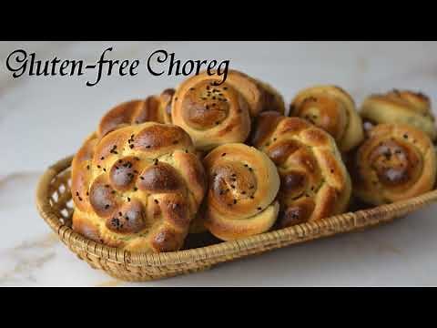 Gluten-free Choreg ( Armenian Easter bread) - Gluten-free recipe
