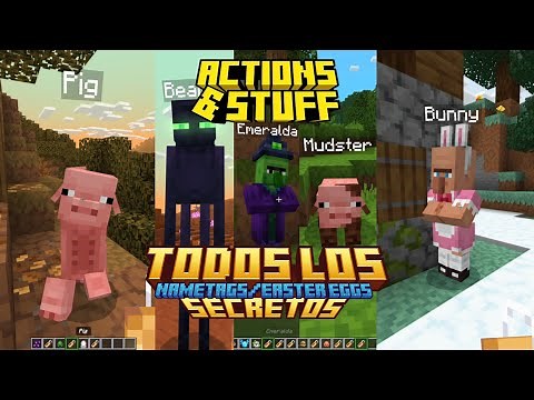 Action & Stuff 1.5 - Todos los Nametags /Easter Egg Secretos