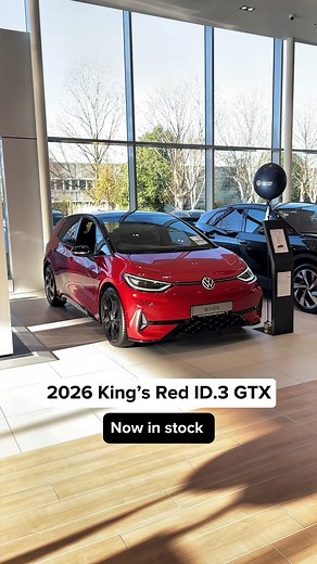 The 326BHP Kings Red ID.3 GTX now on display at our Sandyford showroom Are you in the market for a new daily driver? Why not take a look at the hottest version of the ID.3 To find out more simply click on the link below to visit our website https://bit.ly/4oTG6ph #vw #id3gtx #gtx #frankkeanevolkswagen | Frank Keane Volkswagen