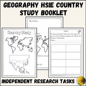 Country Study Workbook – Stage 2 & 3 HSIE  Independent Research & Culture