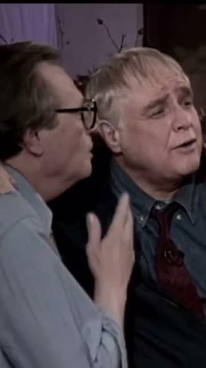 MARLON BRANDO and LARRY KING kiss in final interview (1994)