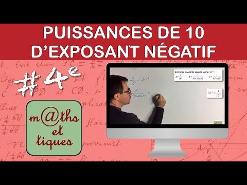 Using powers of 10 with negative exponents - Fourth