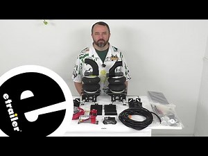 Review of Firestone Vehicle Suspension - Ride Rite Air Bags Compressor Wireless Control - F39XV