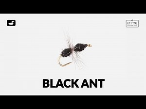 Fly Tying Tutorial: Black Ant