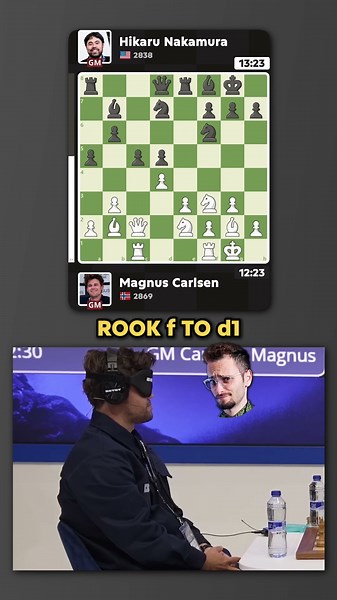 World #1 Magnus vs. World #2 Hikaru - BUT BLINDFOLDED CHESS