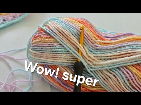 A perfect forgotten crochet stitch pattern ✨