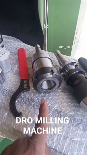 DRO MILLING MACHINE. #DROMILLING #M1TR #TOOLROOM