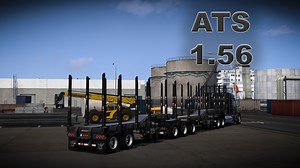 B-Train log trailer - ATS 1.56 | Brian ModMaker | Facebook