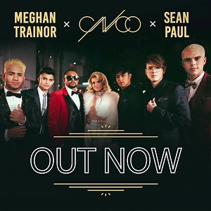 Hey #CNCOwners, póngale la #HeyDJRemix que le gusta 😉 Brand new remix with Meghan Trainor and Sean Paul OUT NOW🔥 http://smarturl.it/CNCO-HeyDJ-Lyric | CNCO