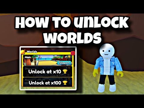 How to Unlock Worlds in Drill Digging Simulator Roblox | worlds