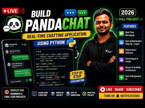 🐼 PandaChat | Real-Time Chat Application Using MERN with Socket.IO| Full Project#mernstack #socketio