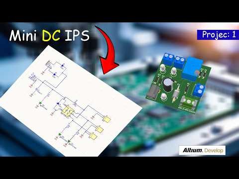 Professional PCB Project #1 | Mini DC UPS PCB Design in Altium Designer | Complete Tutorial