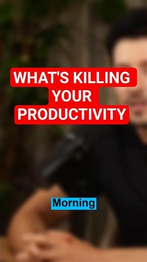 Killing Your Productivity #Shorts