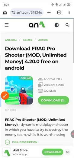 how to download FRAG PRO shootar mod APK version 4.20.0 free on Android phone 2026.