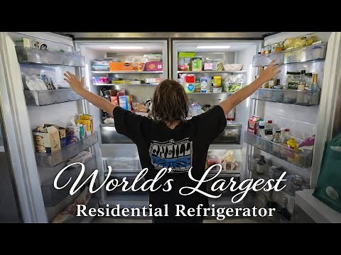 Electrolux Refrigerator and Freezer Review. This Fridge is HUGE!