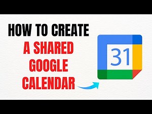 How to Create a Shared Google Calendar – Full Guide
