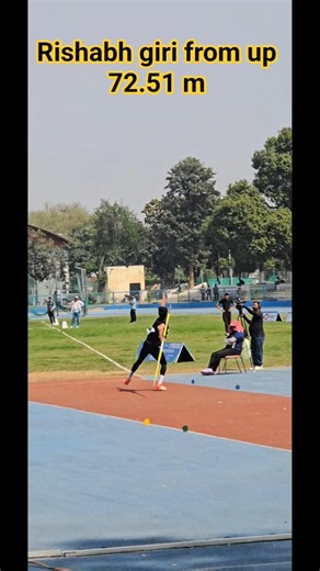 5th indian open throws competition 2026 rishabh giri from up silver medal boy's u-20 #trending #ipl