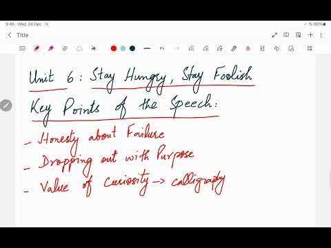 12th English | 6.1 Key Points of the Lesson | NBF